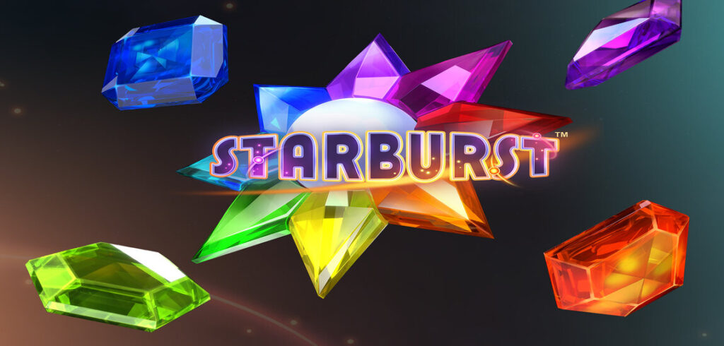 Starburst logo with symbols